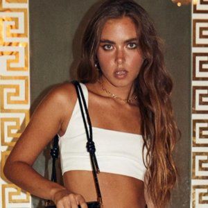 Princess Polly White Huxley Cropped Tank 2